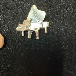 Vintage Piano Brooch